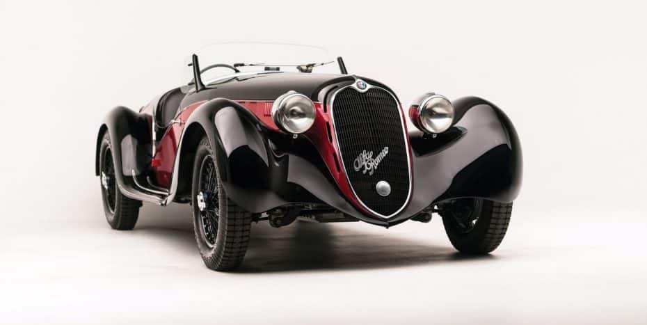 El Alfa Romeo 6C 2500 SS Spider de 1942 es belleza en estado puro, y ahora puede ser tuyo…