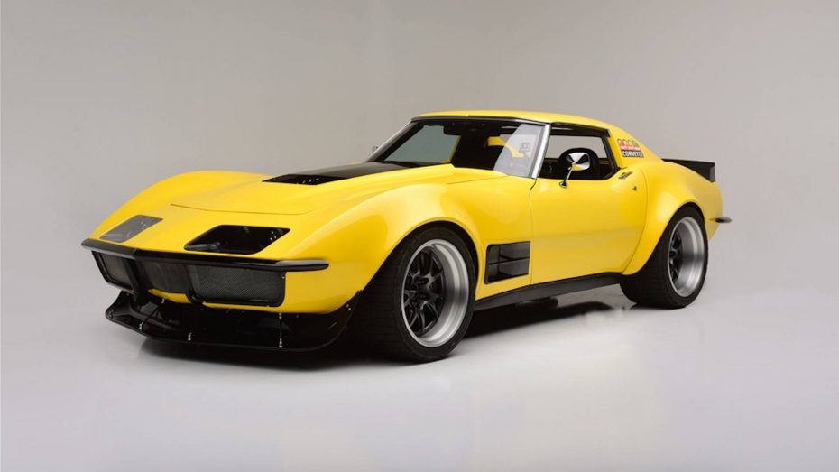 Este Corvette de 1973 es un coche de competición construido en 48 horas ¡Y ahora se subasta!