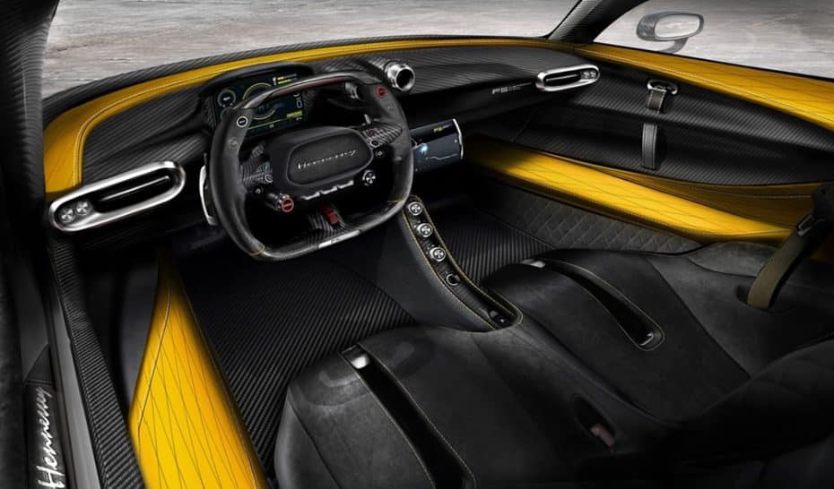 Así es el interior del Hennessey Venom F5: Sin duda, a la altura de un superdeportivo de 1.600 CV