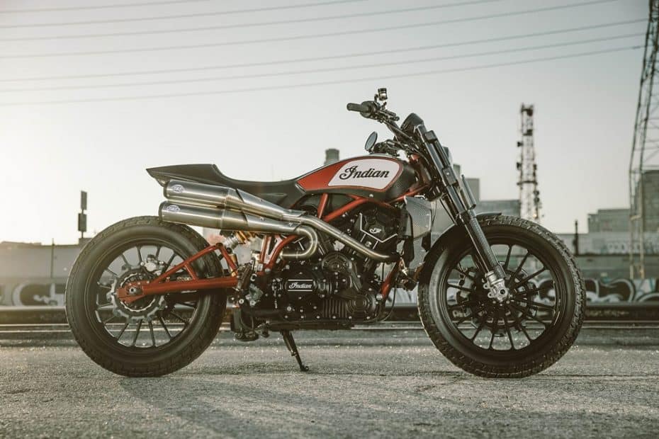 Indian Scout FTR1200 Custom: Un prototipo que soñarás ver hecho realidad