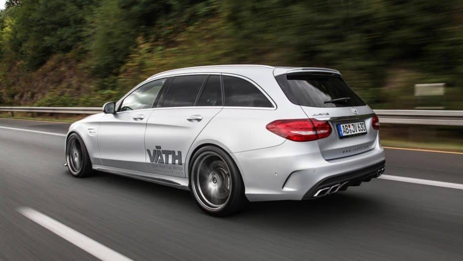 El Mercedes-AMG C 63 S Estate de VÄTH y sus 700 CV alcanzan en prestaciones al Porsche 911 GT2 RS