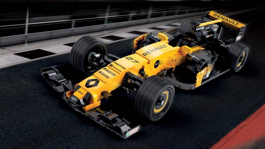 Renault construirá un F1 RS17 de LEGO con 600.000 piezas ¡Y a tamaño real!