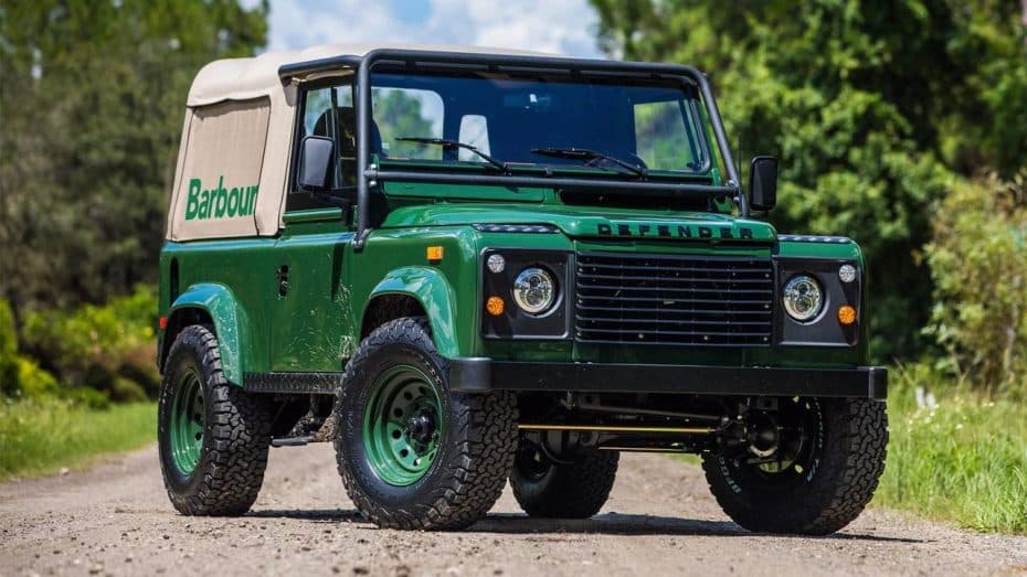 Te presentamos el Project Barbour: Un Land Rover Defender personalizado muy especial