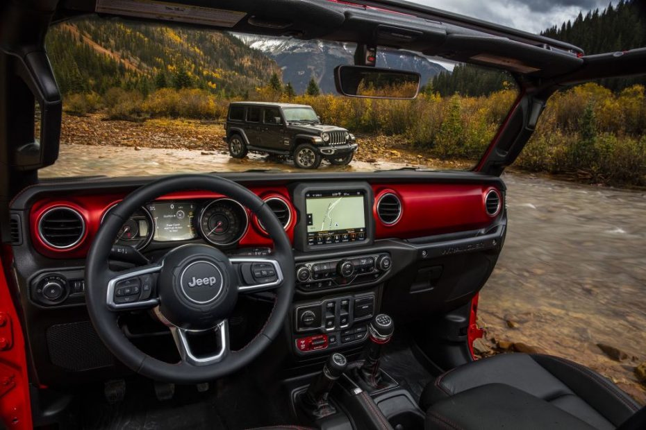 Así es el interior del nuevo Jeep Wrangler: Más sofisticado sin perder la esencia