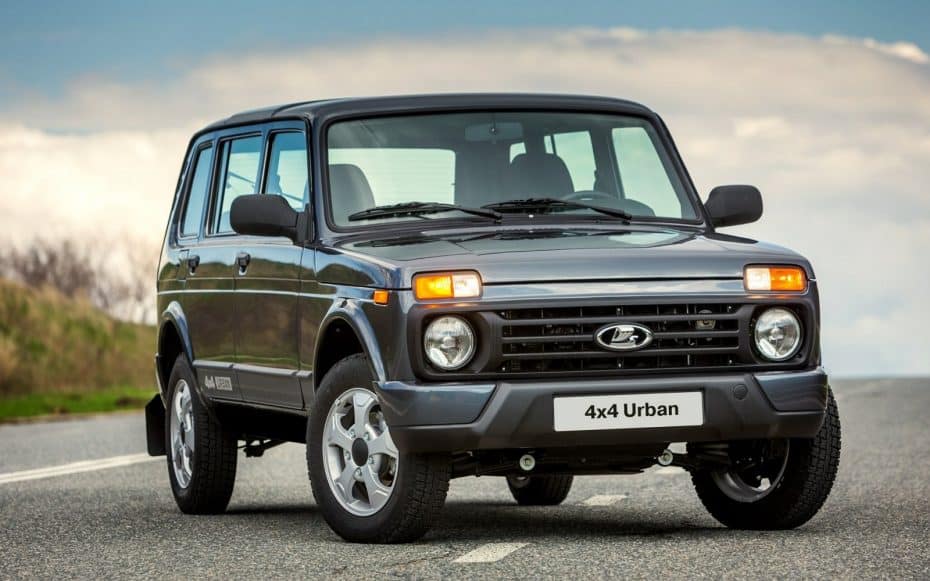 El clásico Lada 4×4 llega a Europa Occidental ahora con cinco puertas