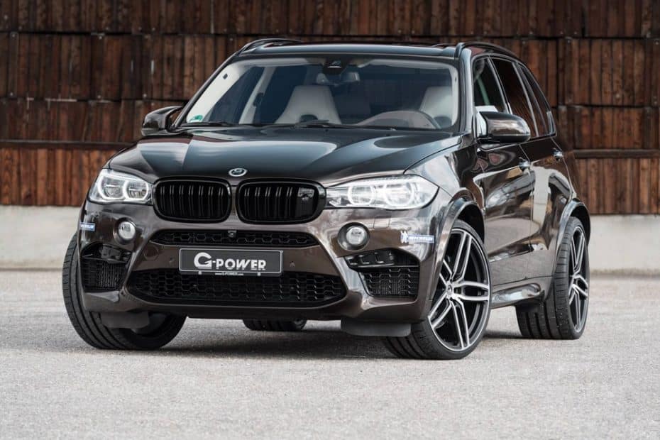 Hasta 750 CV y casi 1.000 Nm de par para el BMW X5M cortesía de G-Power