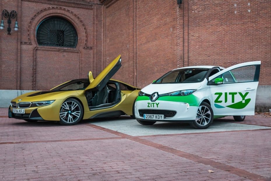 BMW se apunta al coche compartido: Varias unidades del BMW i8 se sumarán a la flota de ZITY en Madrid