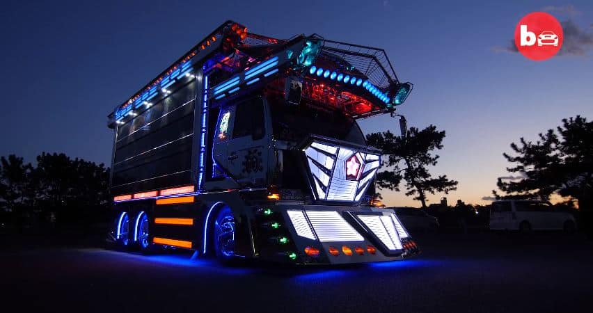 ¿Conoces los camiones Dekotora?: Este extravagante tuning japonés puede llegar a salir muy caro