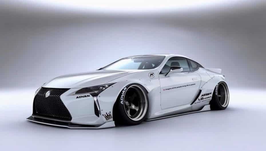 ¿Destrozo u obra de arte? Liberty Walk no se ha podido resistir con el brutal Lexus LC500