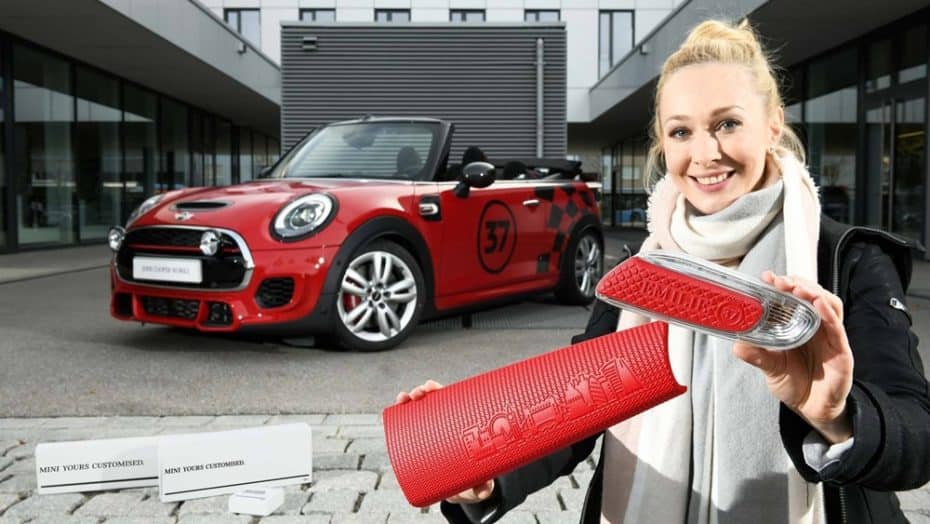 ¿Personalizar el coche usando tus propias piezas impresas en 3D? MINI lo hará realidad en 2018