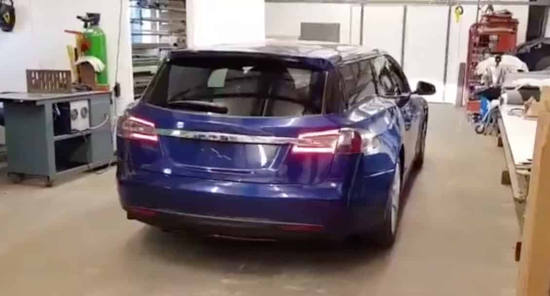 ¿Te imaginas cómo sería un Tesla Model S Shooting Brake? Pues aquí tienes la respuesta…