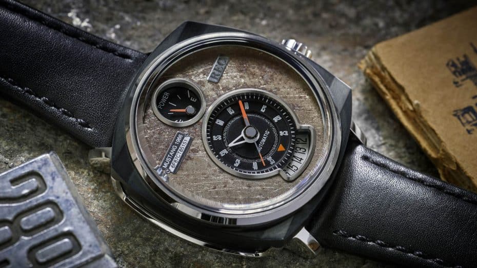 ¿Te imaginas convertir un viejo Mustang en un reloj? Así es el The Ford Mustang Watch