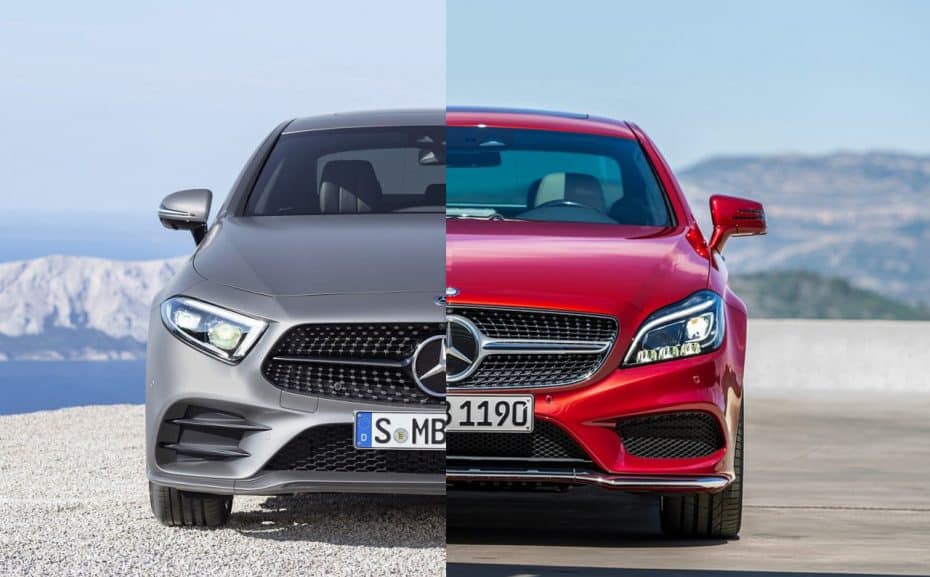 Comparación visual: Juzga tú mismo cuánto ha cambiado el nuevo Mercedes-Benz CLS