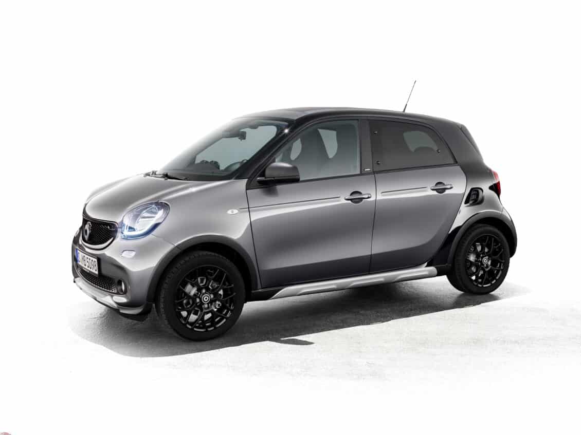 El Smart ForFour Crosstown quiere ser un mini crossover: Añade maquillaje y equipamiento