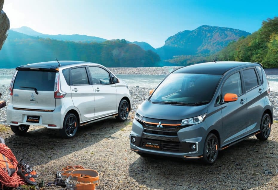 Mitsubishi pone a la venta en Japón los eK «Active Gear»: Un toque de color nunca viene mal