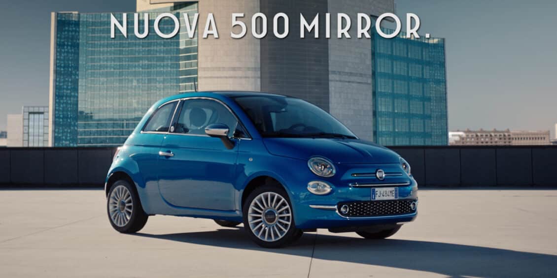 Regresa la serie especial «Mirror» al pequeño Fiat 500: Esto es lo que lleva