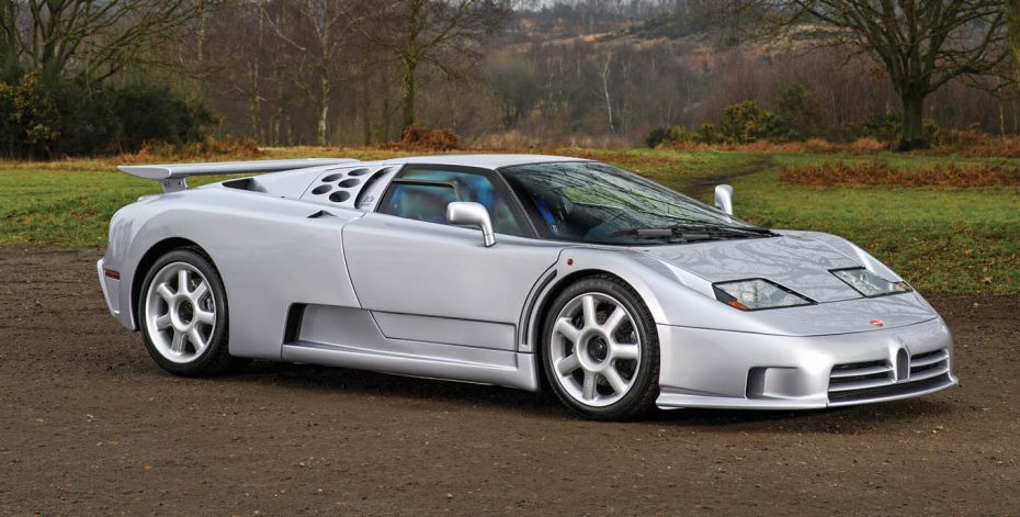 ¿Quién dijo Chiron? Este rarísimo Bugatti EB110 SS está a subasta y en perfecto estado