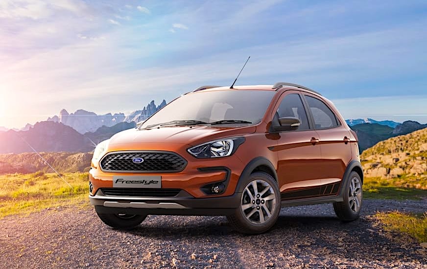 Primeras imágenes del Ford Freestyle, un Ka+ «campero» que llegará a Europa