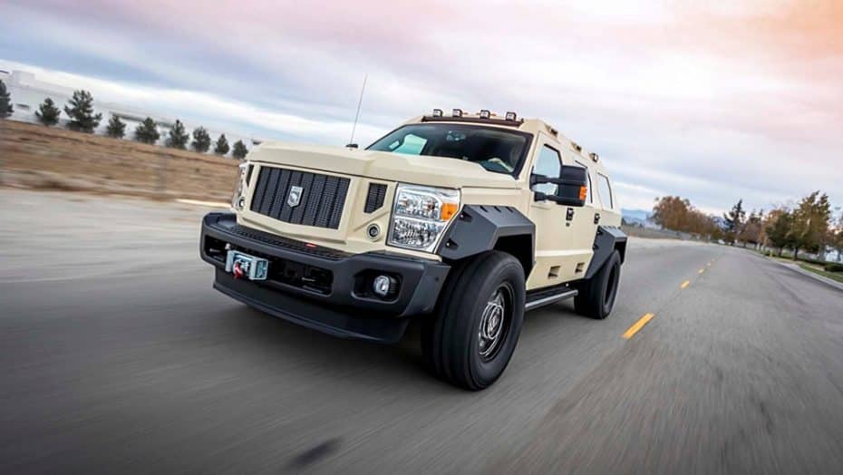 Así es el Rhino GX Executive: Un tanque V10 en el que viajarás rodeado de puro lujo