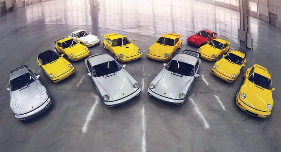 Así es la subasta definitiva que incluye todos los Porsche 911 (964) ¡Hazte con todos!