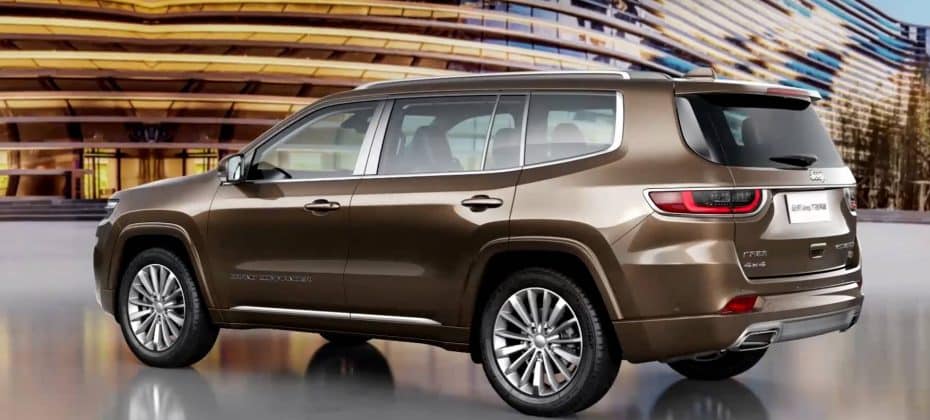 Filtradas las primeras imágenes del nuevo Jeep Grand Commander: Solo para China