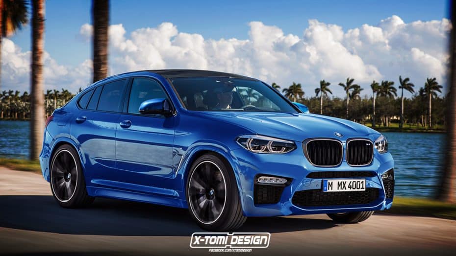 X-Tomi Design nos hace soñar con el aspecto que tendría un BMW X4 M ¡Y no luce nada mal!