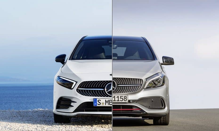 Comparación visual: Juzga tú mismo cuánto ha cambiado el nuevo Mercedes-Benz Clase A