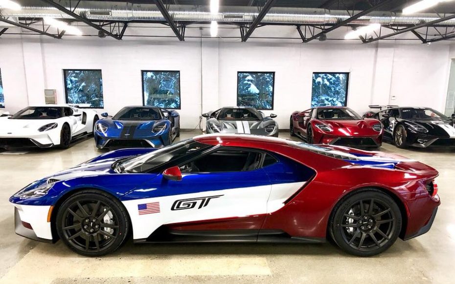 Ahora el Ford GT cuenta con un acabado más exclusivo ‘Victory’, pero solo si trabajas para Ford