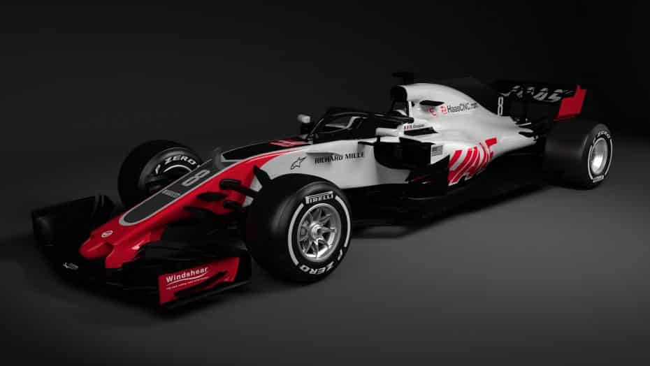 Haas nos desvela el nuevo ‘VF-18’: Una evolución de su predecesor con el nuevo ‘halo’