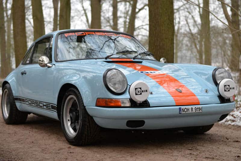 Este Porsche 911 T de 1970 ha sido restaurado para lucir un toque muy rally ¡Y es toda una ganga!