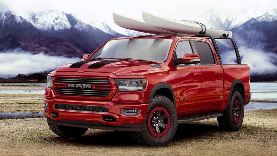 El nuevo RAM 1500 2019 ahora más salvaje y capaz gracias a multitud de accesorios MOPAR