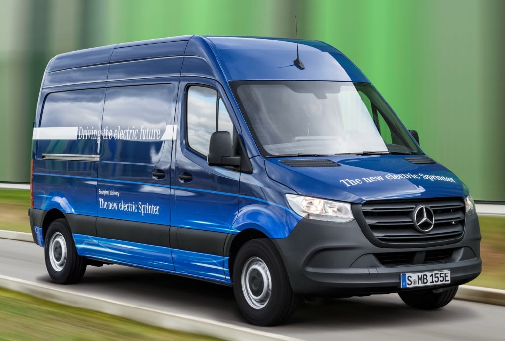 Mercedes-Benz eSprinter: Hasta 150 kilómetros de autonomía y gran capacidad de carga