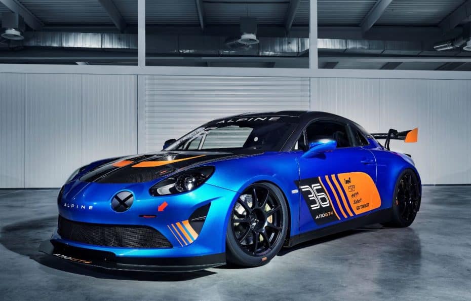 Alpine A110 GT4: La vuelta a la competición de la mano de Signatech