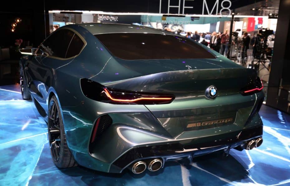 ¡Directo! Sí, el BMW M8 Gran Coupé Concept es impresionante