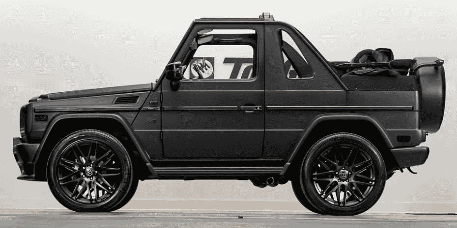 Si buscas algo raro y exclusivo, este Mercedes Clase G descapotable de BRABUS debe ser tuyo