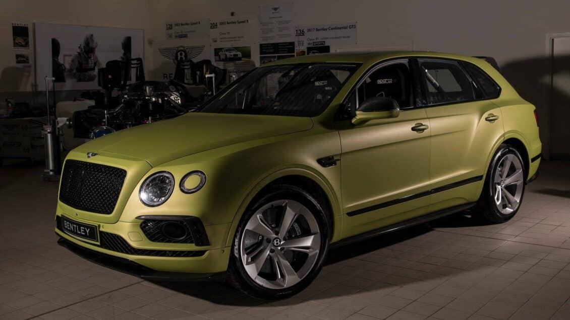 Este Bentley Bentayga W12 busca quitarle el récord de velocidad al Range Rover Sport en Pikes Peak