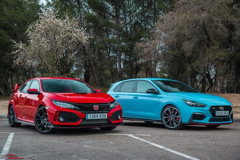 Comparativa Honda Civic Type R GT vs. Hyundai i30 N Performance: El príncipe está cerca de destronar al rey