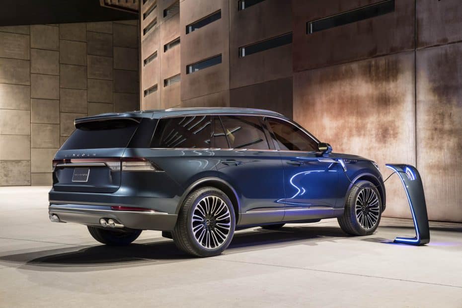 Así es el nuevo Lincoln Aviator concept: Un atractivo SUV de lujo híbrido enchufable