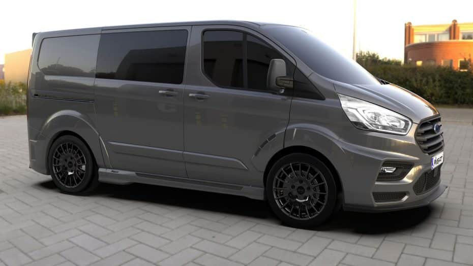 ¿Te parece algo aburrida la Ford Transit? Te presentamos el MS-RT Transit Custom