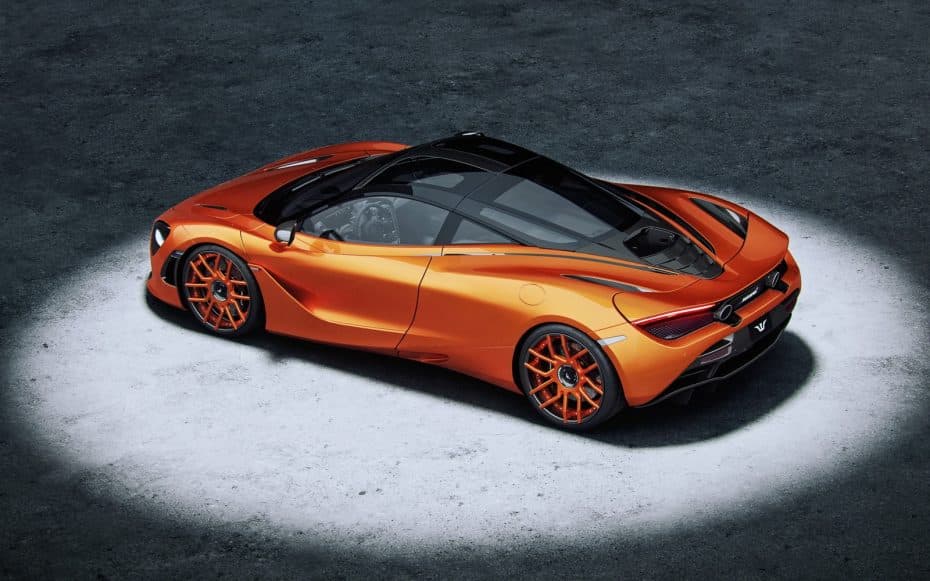 Hasta 800 CV y 880 Nm de par para el llamativo McLaren 720S de Wheelsandmore