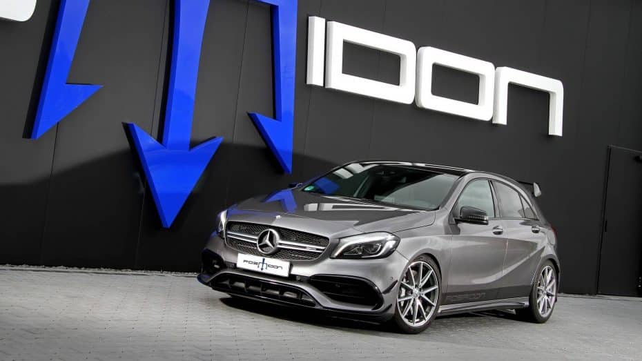 El Mercedes-AMG A 45 recibe 169 caballos y 185 Nm de par adicionales gracias a Posaidon