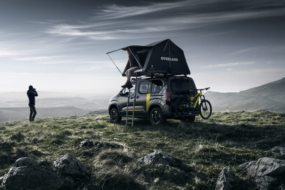 Ahora la tienda de campaña del Peugeot Rifter 4×4 Concept puede ser tuya ¿Listo para la aventura?