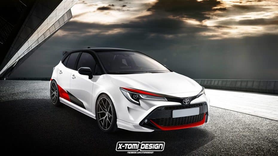 ¿Llegaremos a ver una versión más prestacional del Toyota Auris 2018? Ojo a este render del Auris GRMN