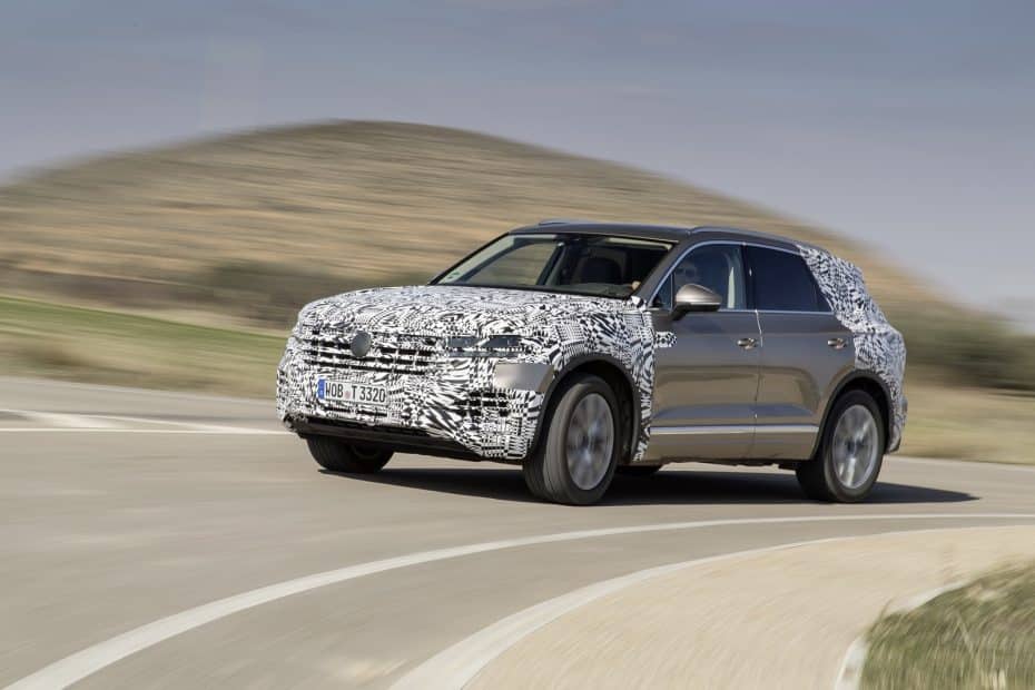 Nuevas imágenes del Volkswagen Touareg 2018: Tecnología, elegancia y pantallas de hasta 15 pulgadas