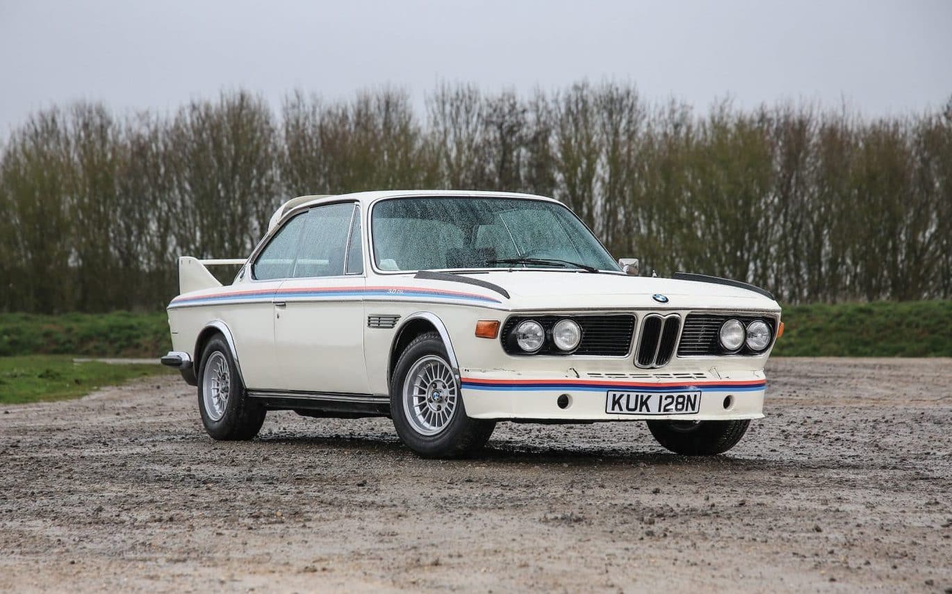 A subasta un rarísimo BMW 3.0 CSL 'Batmobile' ¡Y conserva