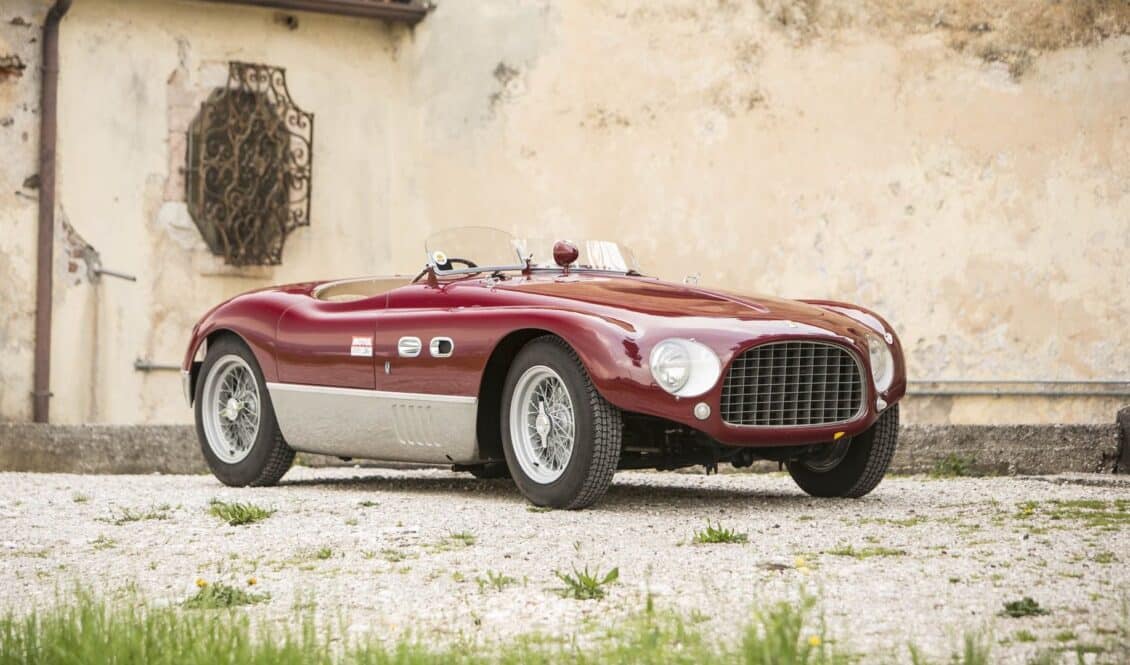 Este Ferrari 625 Targa Florio de 1953 es único en el mundo y ahora será subastado Bonhams Auctions