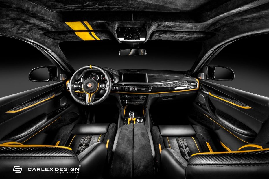 ¿Recuerdas el BMW X6 M de Manhart? Pues ahora Carlex Design ha dado su toque al interior