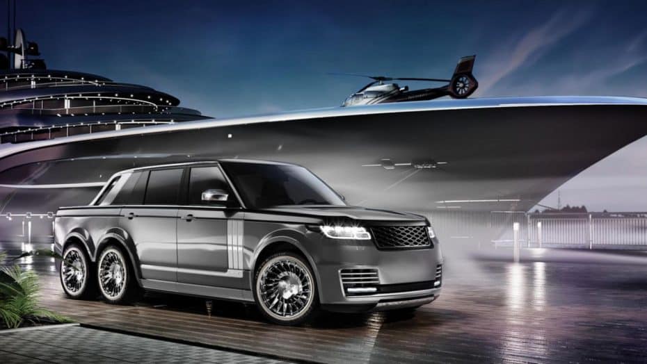 ¿Ha llegado el súmmum de la opulencia y el lujo? Te presentamos el Range Rover 6×6