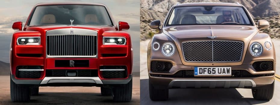 Comparación visual Bentley Bentayga vs. Rolls-Royce Cullinan: Si pudiera comprarme uno sería…
