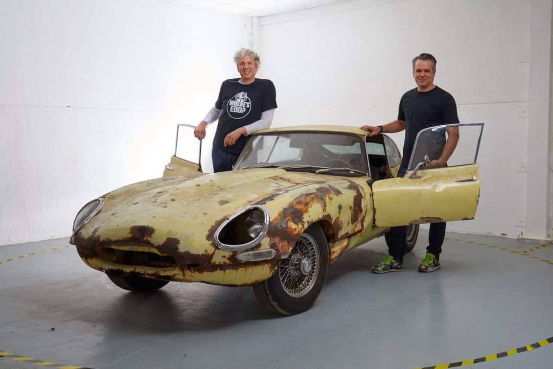 Edd China está de vuelta, y ahora busca tu ayuda para restaurar este Jaguar E-type Series I